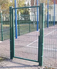 Калитки из сетки 3d DoorHan цвет зеленый ral 6005 900x1500 мм